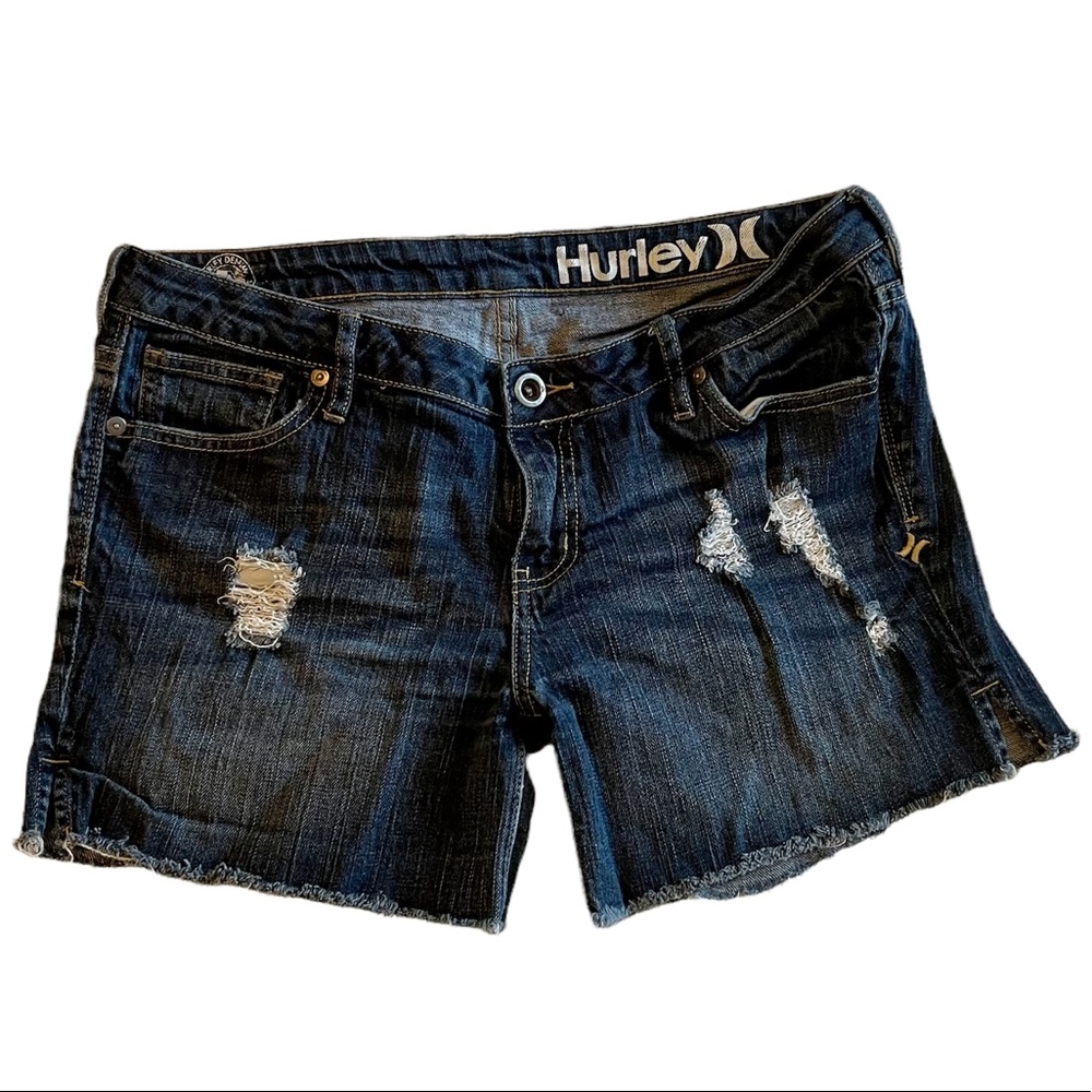 Hurley denim jean shorts